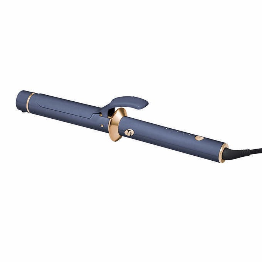 T3 Blue and Gold Curling Iron